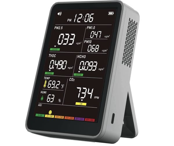 HALF OFF COUPON!!! This little air quality monitor checks everything…