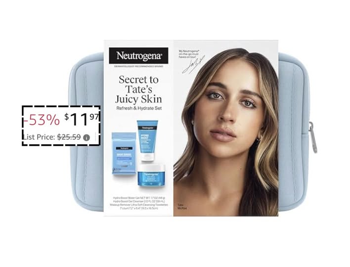 Neutrogena Refresh & Hydrate Skin Care Set!!!