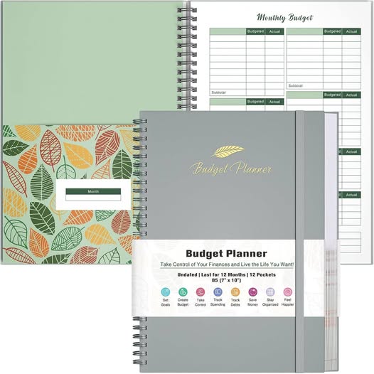 This Budget Planner with Expense Tracker drops 50%off