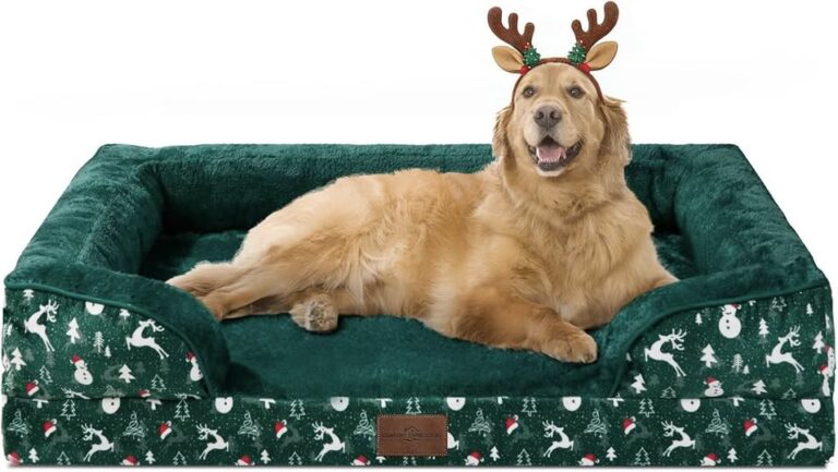 This XL orthopedic dog bed is 50% off