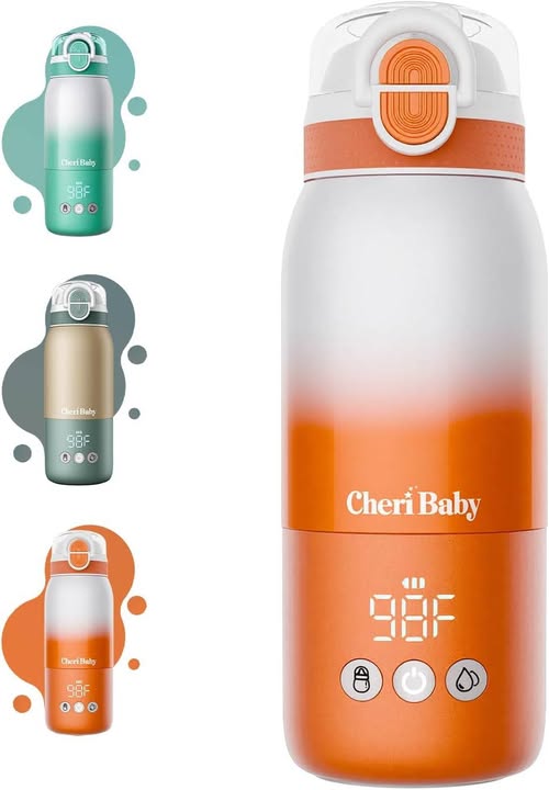 This Portable Bottle Warmer drops 50%off