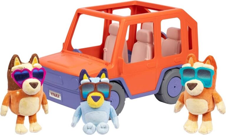 Price drop! This Bluey 4WD Toy Cars is 40% off