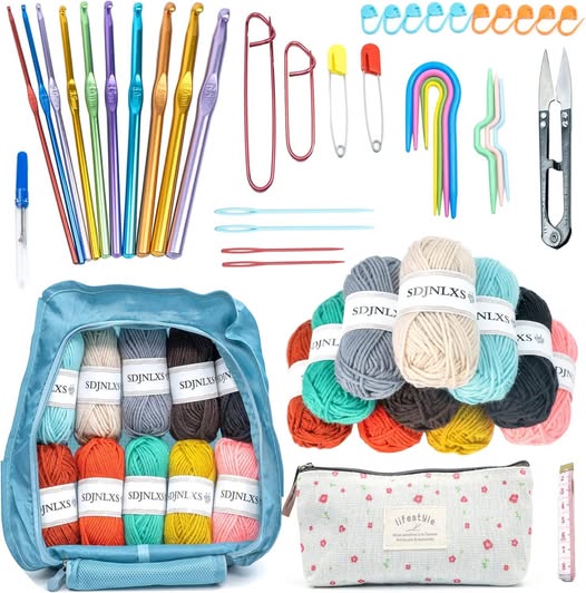 This Crochet Kit drops 50%off