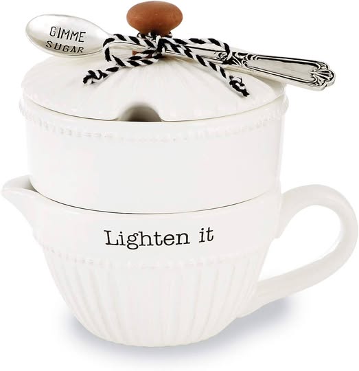 Price drop! This Mud Pie Cream/Sugar Sets is only $12.50