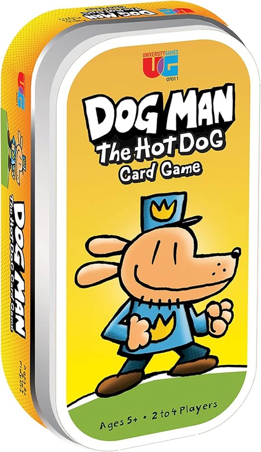 Price drop! This University Games Dog Man Card Game is only $8.94