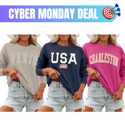 These oversized sweatshirts are 20% off