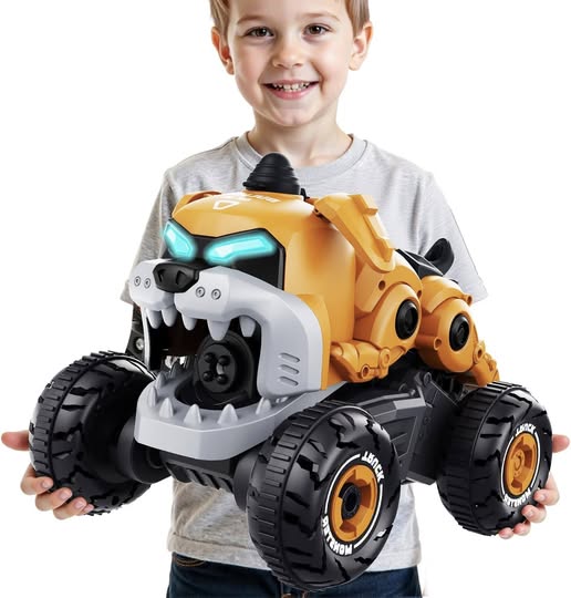 360degree spinning monster truck!!!