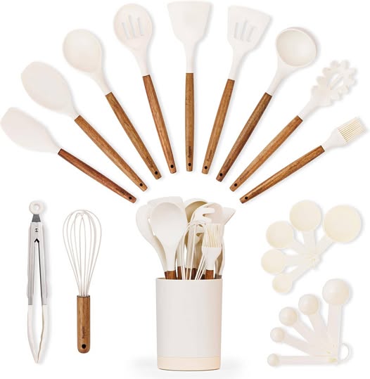 ONLY $15!!! This Kitchen Utensil Set drops 50%off