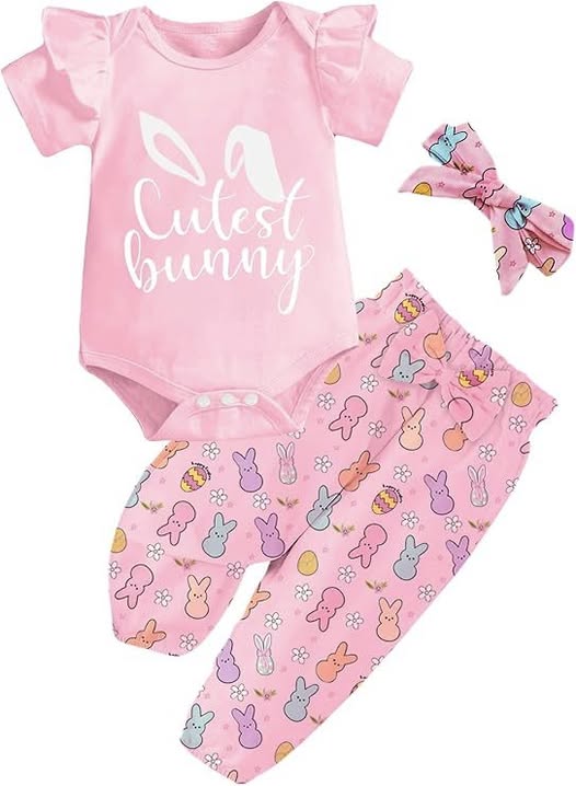 This Baby Girl's Easter Outfit is Only $3.49