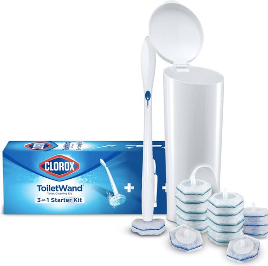 This Clorox ToiletWand System is Only $15.29