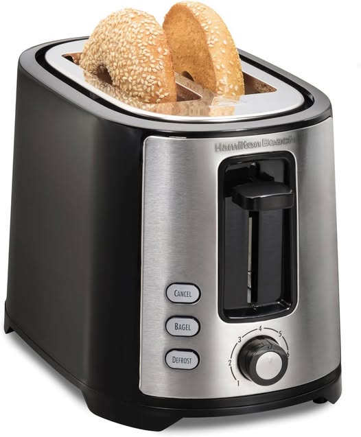 This 2 Slice Extra Wide Slot Toaster is Only $19.06
