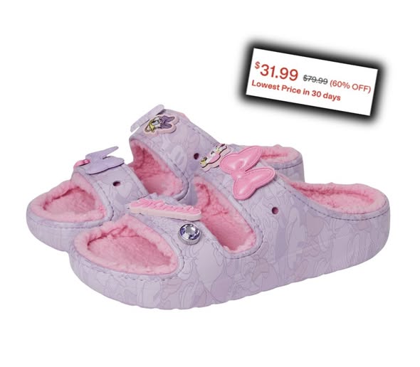 Minnie Mouse and Daisy Crocs!!!! 60% off + free ship!