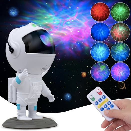 This Astronaut Galaxy Projector is 49% off