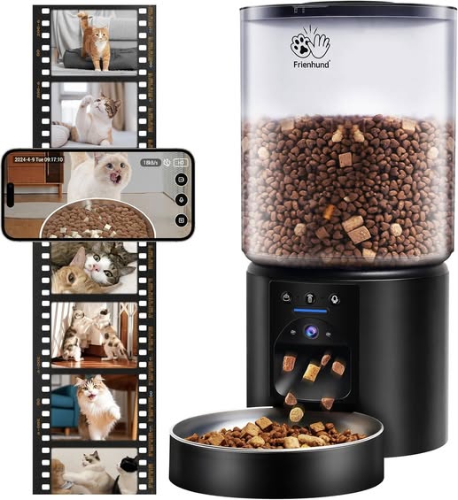 This Automatic Cat Feeder With Camera is 48% off