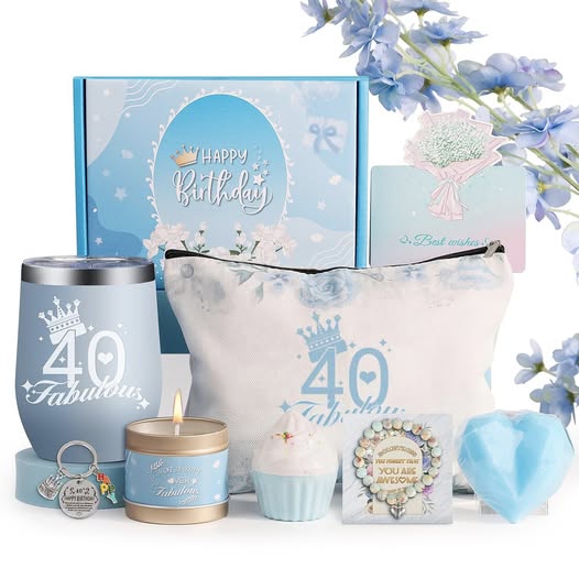 This 40th Birthday Spa Gift Set is 50% off