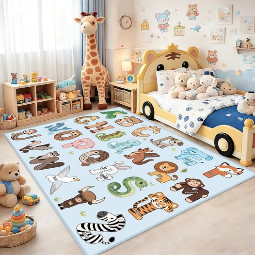 WOW!!!!! Kids Rugs for Playroom - 2.5x4 Feet