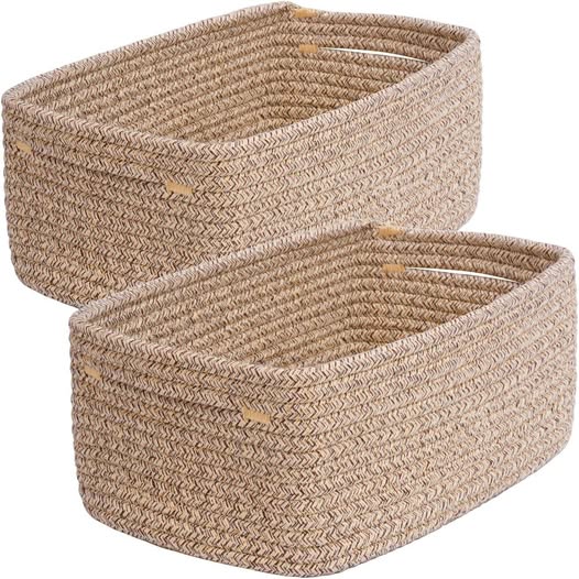 These Storage Baskets drop 50%off