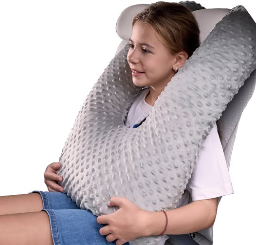 This travel pillow is a must for flights or road trips