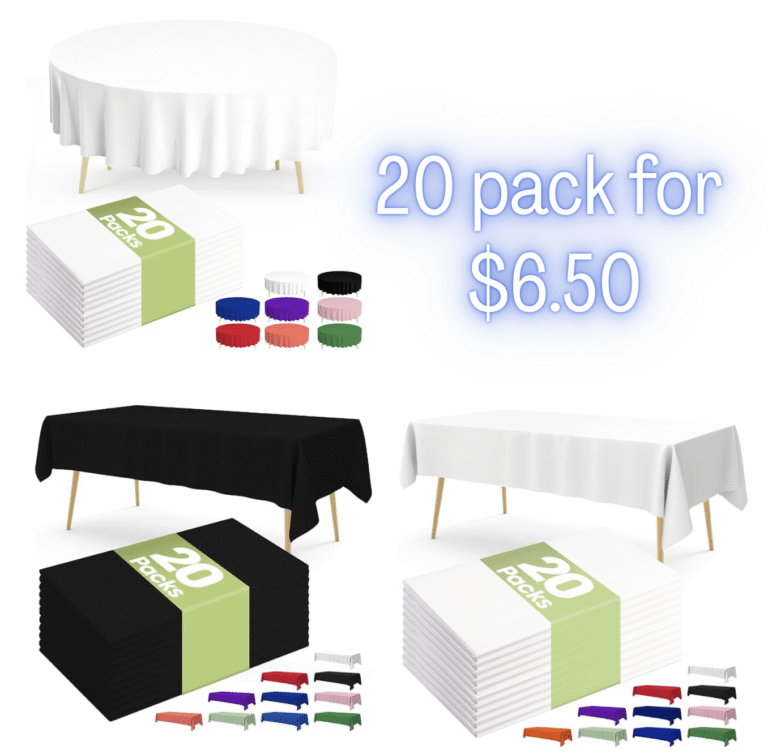 Crazy good deal on table cloths