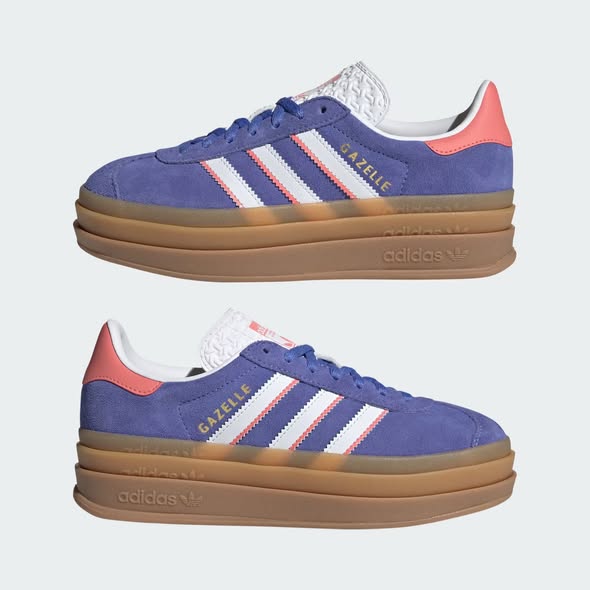 These Gazelle Adidas kids sneakers are super cute!!!