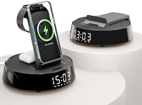 Wireless Charging Alarm Clock