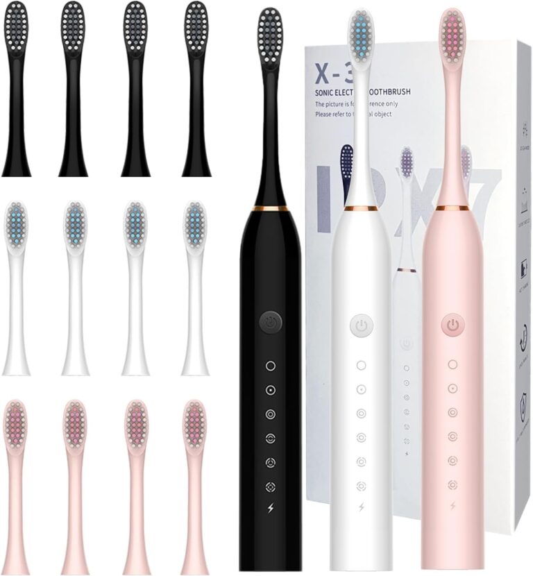 3-pack Electric Toothbrush Set