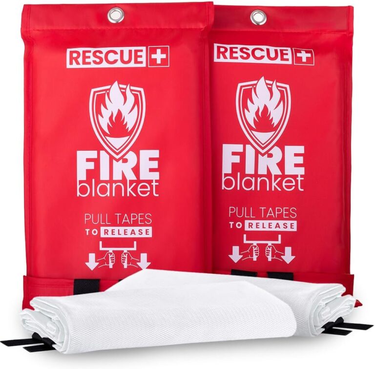 2-Pack Emergency Fire Blanket