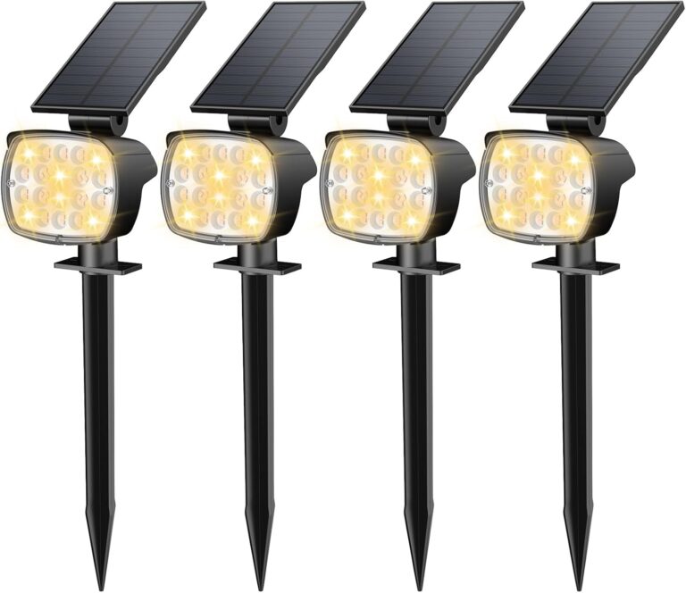 Outdoor Solar Lights 4-pack