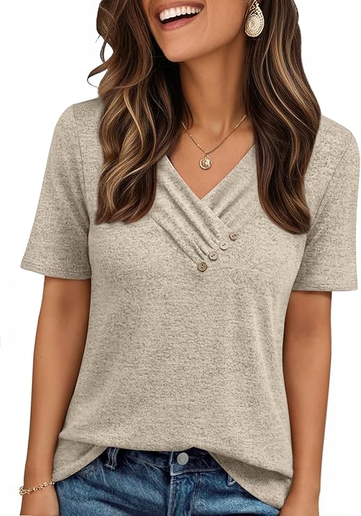 Women’s Short Sleeve Tunic Top