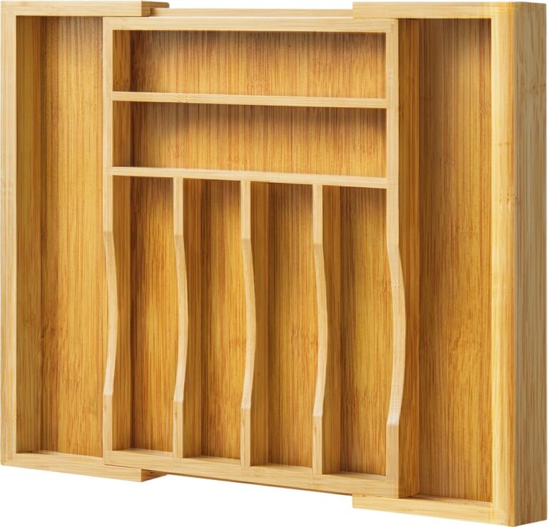 Bamboo Drawer Organizer
