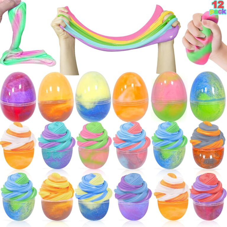 12 Pack Easter Eggs Butter Slime