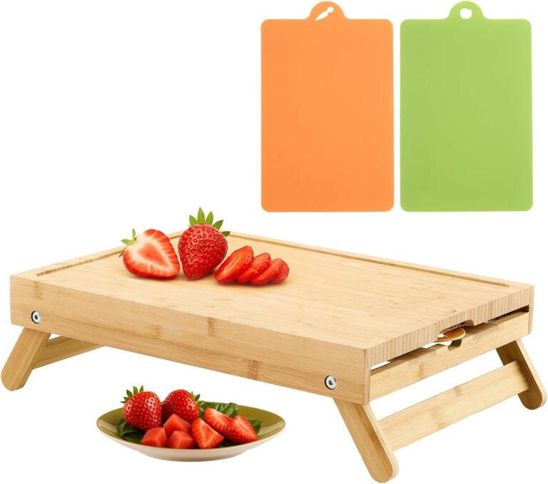 Raised Bamboo Cutting Board