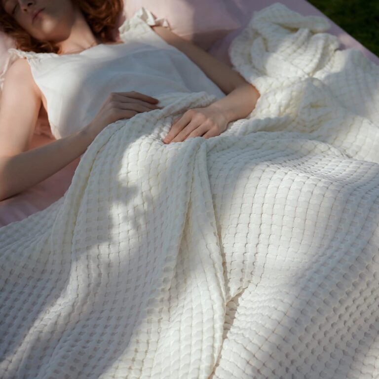 Cooling Waffle Blanket