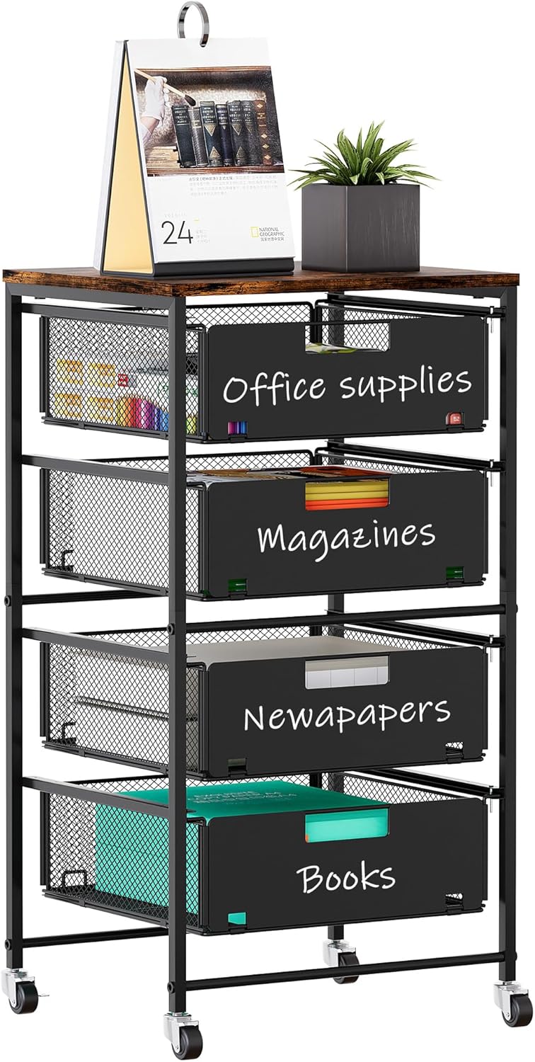4-Drawer Storage Organizer
