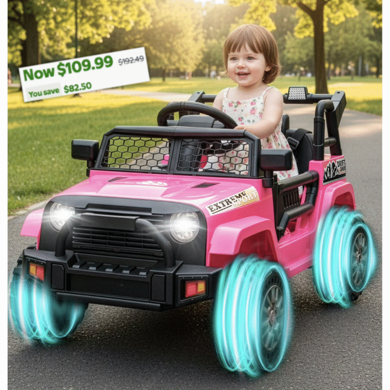 12V Kids Ride On Truck Car w/Parent Remote Control 