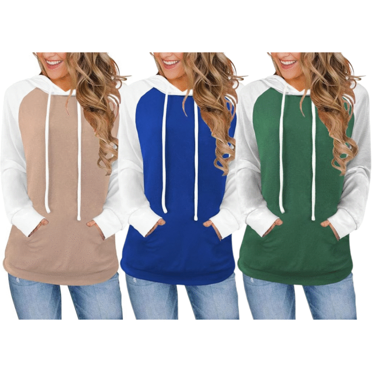 Women Lightweight Long Sleeve Sweatshirt