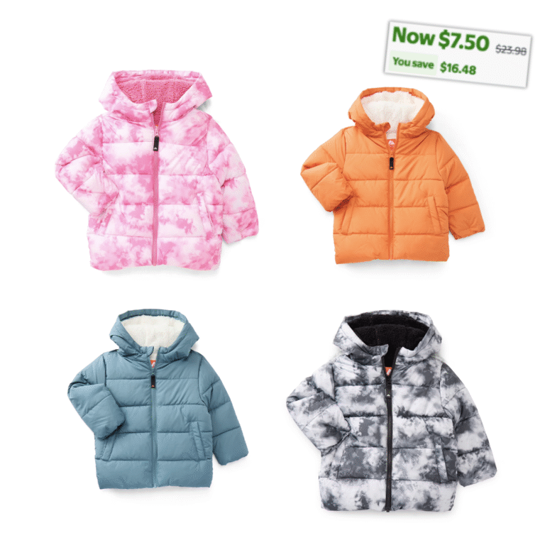 Toddler and Little Girls Puffer coats 