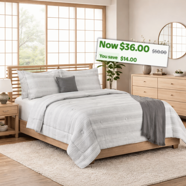 Comforter set (5 piece king set)  
