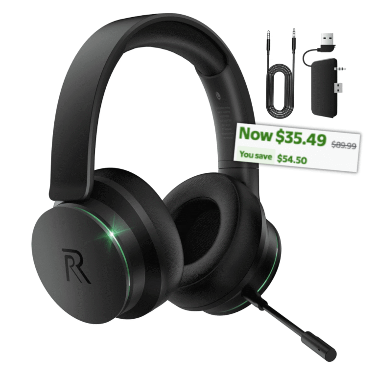 Wireless Gaming Headset for Xbox 