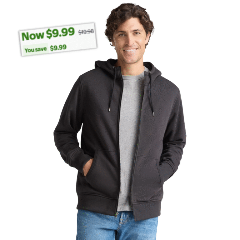 Men’s High Pile Fleece Hoodie