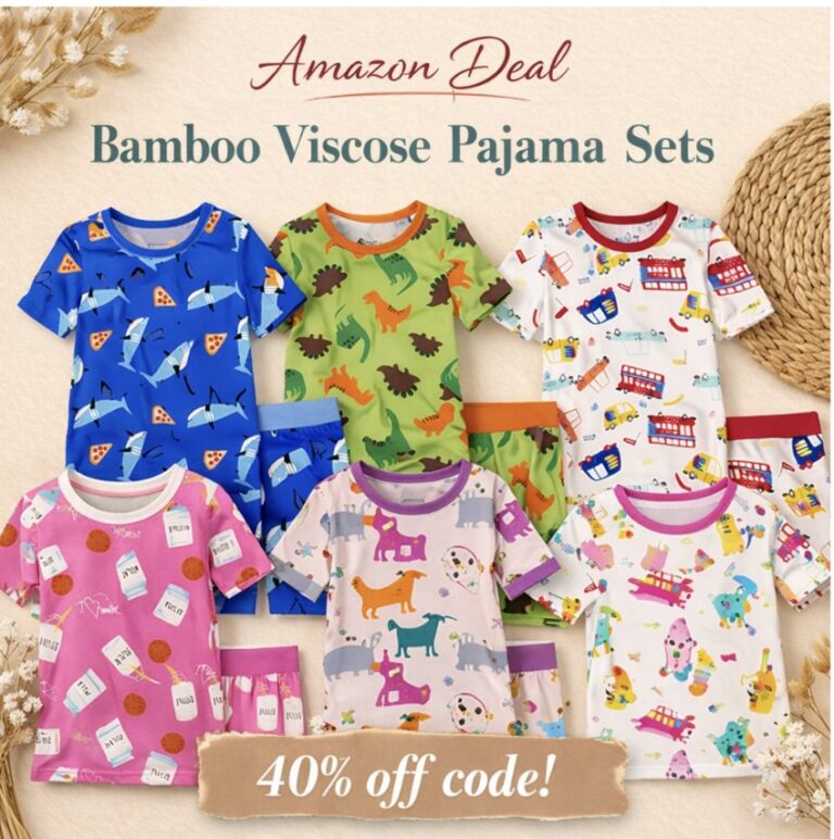 Kids Bamboo Viscose Pj Sets