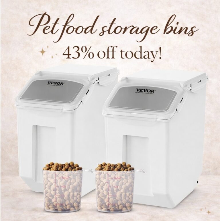 Pet Food Storage Bins