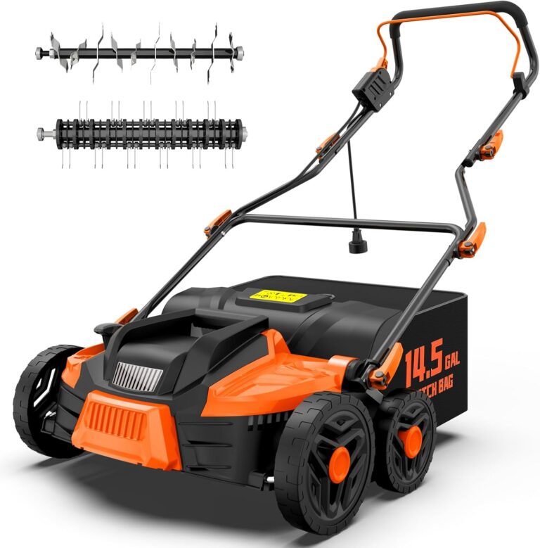  2-in-1 Electric Dethatcher and Scarifier