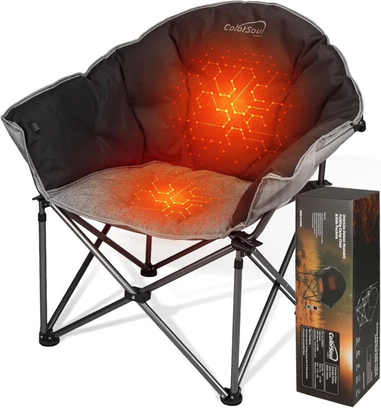 Heated Oversized Camping Chairs