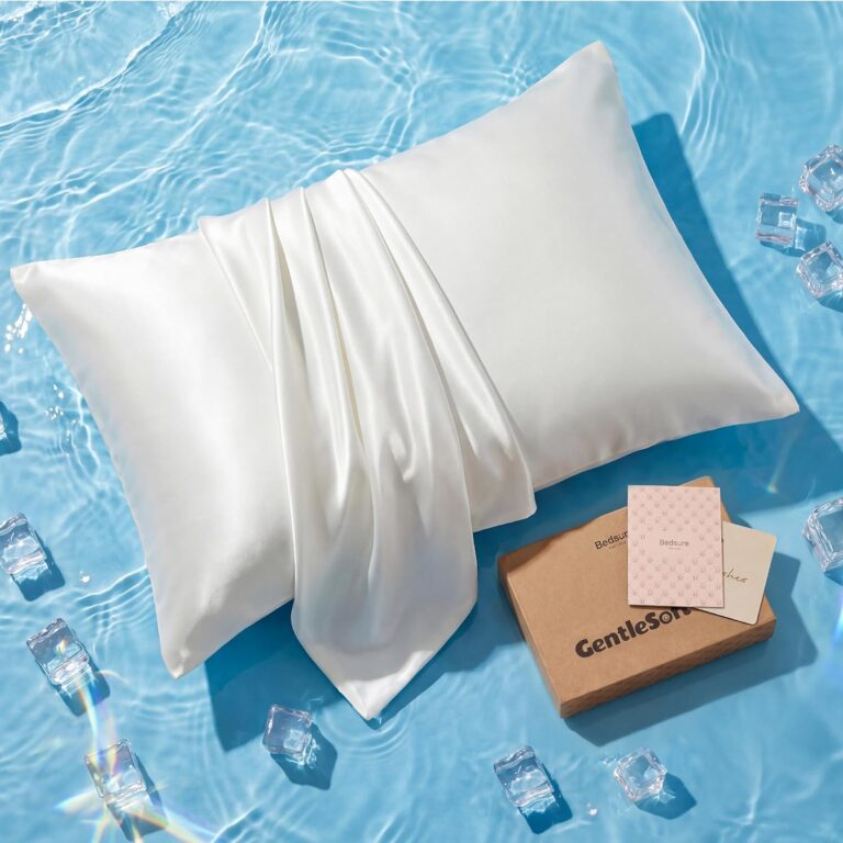 Bedsure Satin Cooling Pillow Cases 
