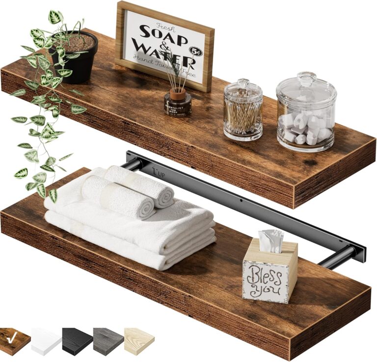 Bathroom Floating Shelves