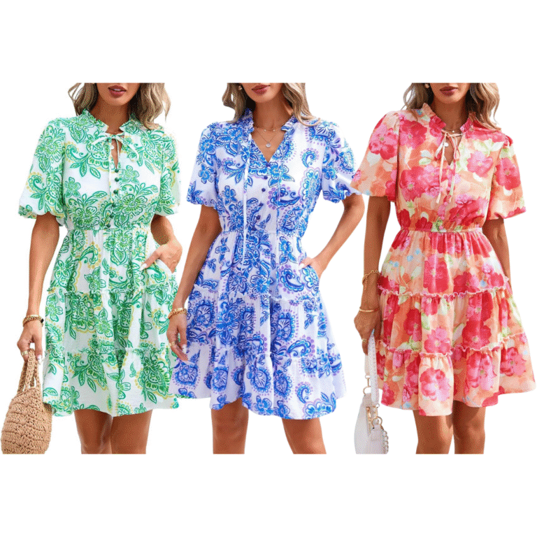 Floral Short Dresses