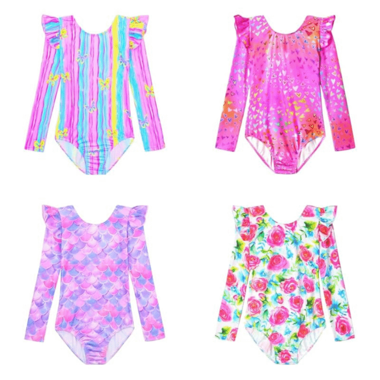 Girl's Long Sleeve Leotards