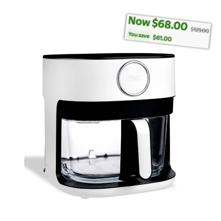 5.5Qt Glass Air Fryer 