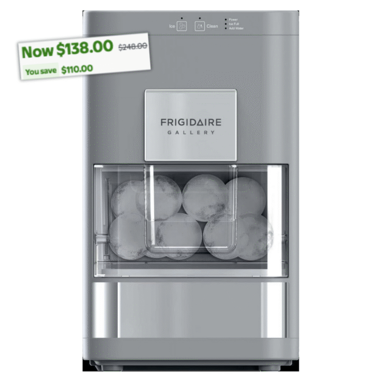 Frigidaire Gallery, Artisanal Clear Sphere Ice Maker 